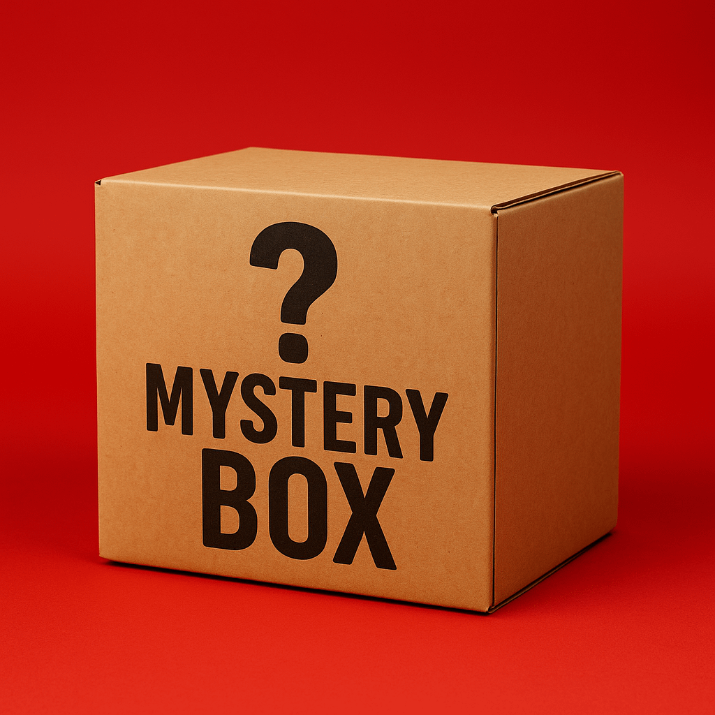 “Roll 4 Shenanigans Miniature Mystery Box with random resin miniatures and fun extras.”