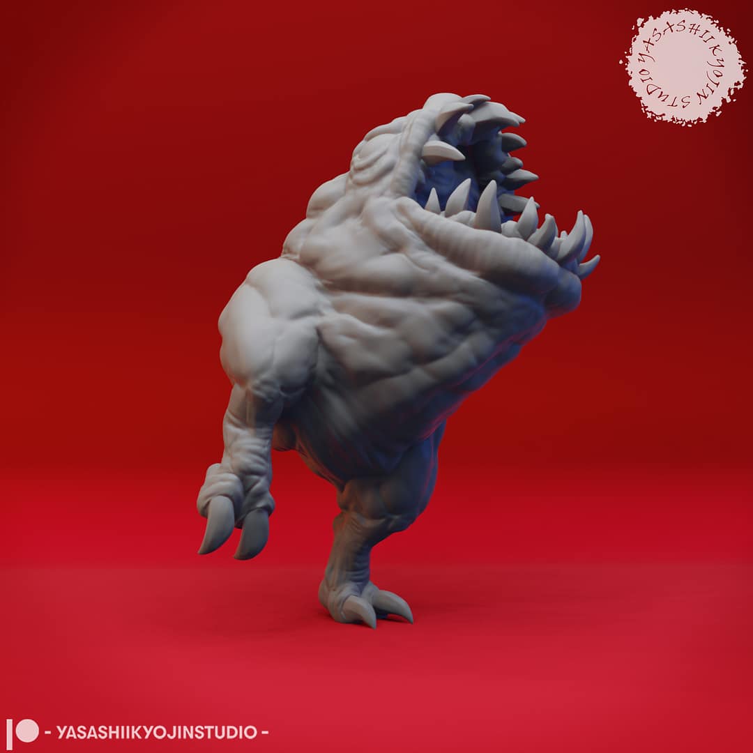 Sorrowsworn Miniature Set A group of six unpainted resin Sorrowsworn miniatures in terrifying, grotesque poses, ideal for dark fantasy TTRPG encounters.