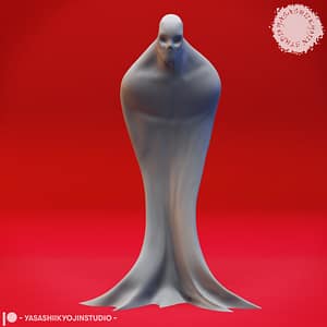 Shadow Miniature – Slender spectral figure with outstretched arm, sculpted by Yasashii Kyojin Studio